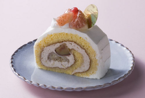 ガトー・ド・ボワイヤージュの『いちじくとマロンのロールケーキ』