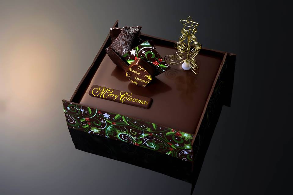 ショコラティエマサールのクリスマスケーキ