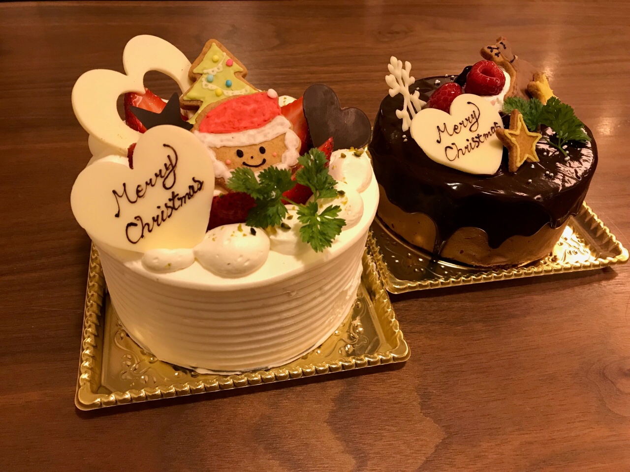 cafe hyggeのクリスマスケーキ