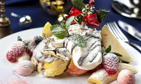 なないろパンケーキのクリスマス限定パンケーキ