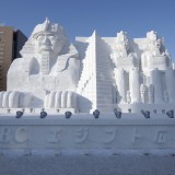 大通会場の雪像