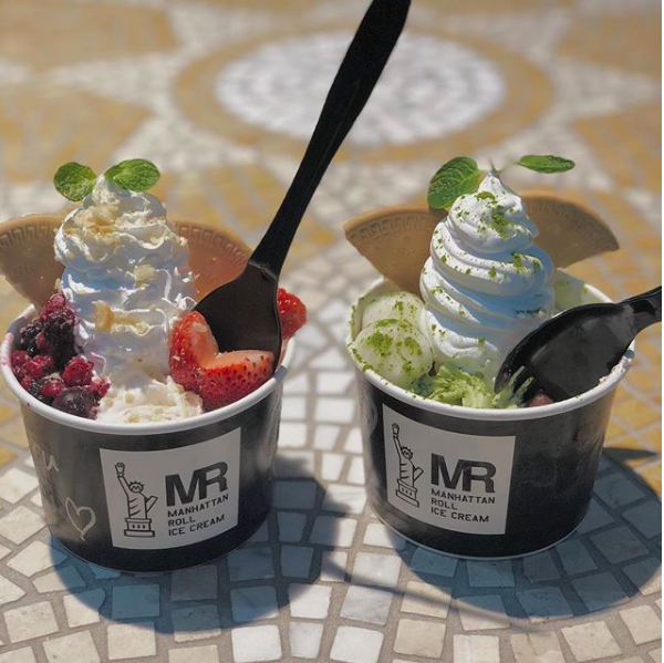 原宿で人気のロールアイス専門店『マンハッタンロールアイスクリーム』が狸小路に期間限定ショップをオープン