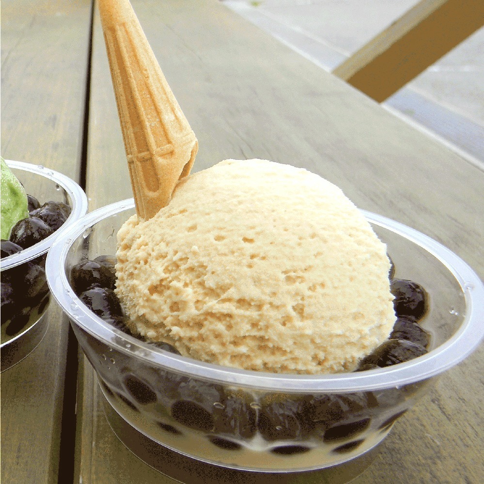 しまなみドルチェのタピオカジェラート