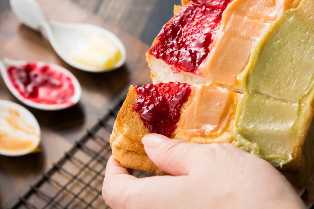 高級食パン専門店 嵜本(さきもと)のトーストメニュー