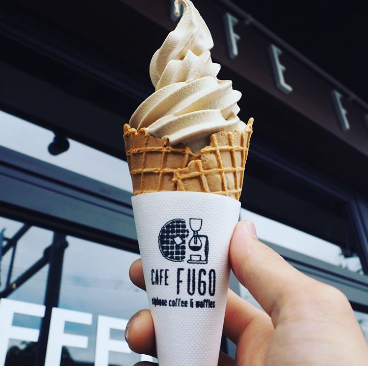 CAFE FUGO(カフェ フーゴ)のFUGOオリジナルコーヒーソフトクリーム