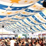 大通ビアガーデン8丁目会場では、ここでしか飲めない『サッポロクラシック富良野シトラス』を提供！