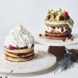 J.S. パンケーキカフェからクリーム盛り盛りのクリスマス限定パンケーキが20日間限定で発売！