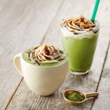 タリーズコーヒーからわらび餅食感にもできる『黒蜜きなこ抹茶ラテ』が発売！