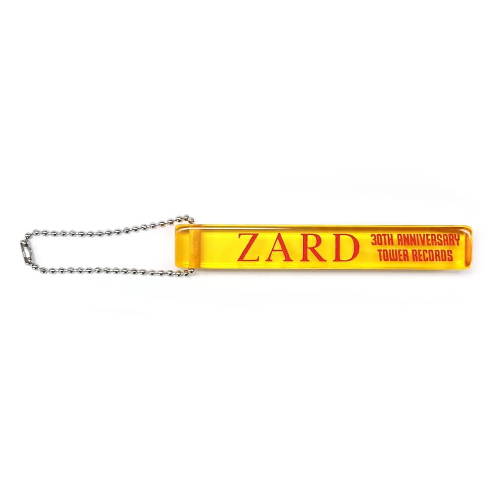 ZARD × TOWER RECORDS CAFEのZARD × TOWER RECORDS ルームキーホルダー：1,700円＋税