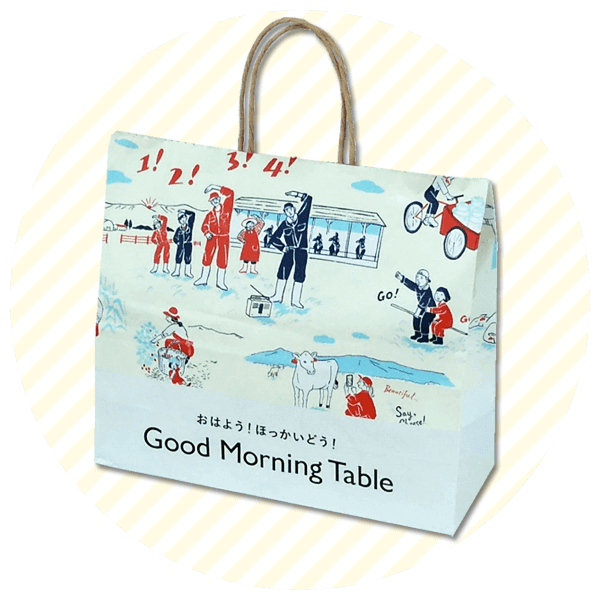 Good Morning Table（グッドモーニングテーブル）の専用紙袋