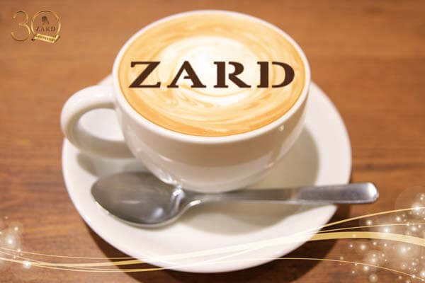 ZARD × TOWER RECORDS CAFEのZARD ロゴラテ：750円