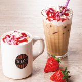 タリーズコーヒーから練乳かけいちごをイメージした『いちごミルクカフェラテ』など春限定ドリンクが登場！