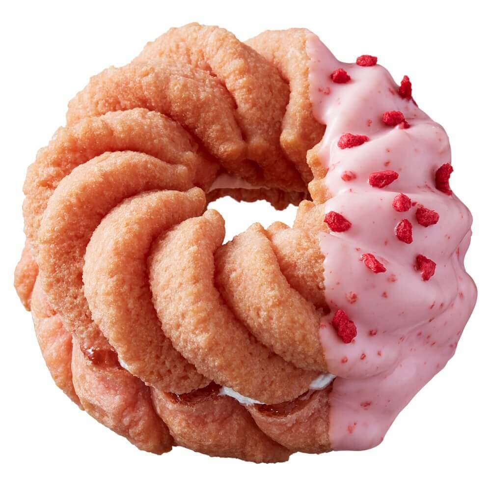ミスタードーナツの『桜フレンチ-桜風味ジュレ&ホイップ』