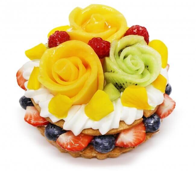 カフェコムサから父の日ケーキ マンゴーとキウイの花束のケーキ が予約販売を実施 札幌リスト