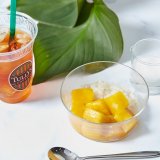 タリーズコーヒーでタイの定番スイーツ『マンゴースティッキーライス』が登場！