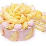 カフェコムサから国産桃を贅沢に使用した桃ケーキ各種が8月1日(土)より期間限定で発売！