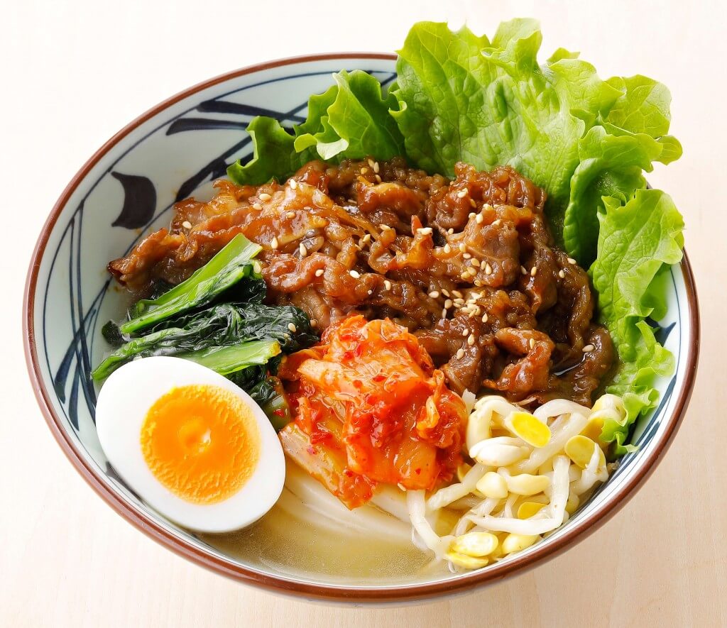 丸亀製麺の『牛焼肉冷麺』