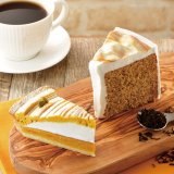 カフェ・ド・クリエから秋にぴったりな『かぼちゃのタルト』『紅茶のシフォンケーキ』が発売！
