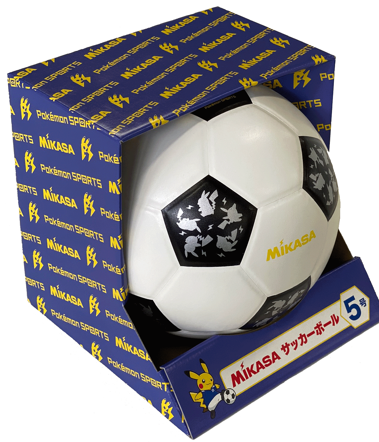 全国のポケモンセンターでmikasaとポケモンがコラボした ピカチュウデザインのボール が発売 札幌リスト