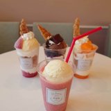 南16西10にある奏春楼から『お持ち帰りパフェ＆フロート』が発売！