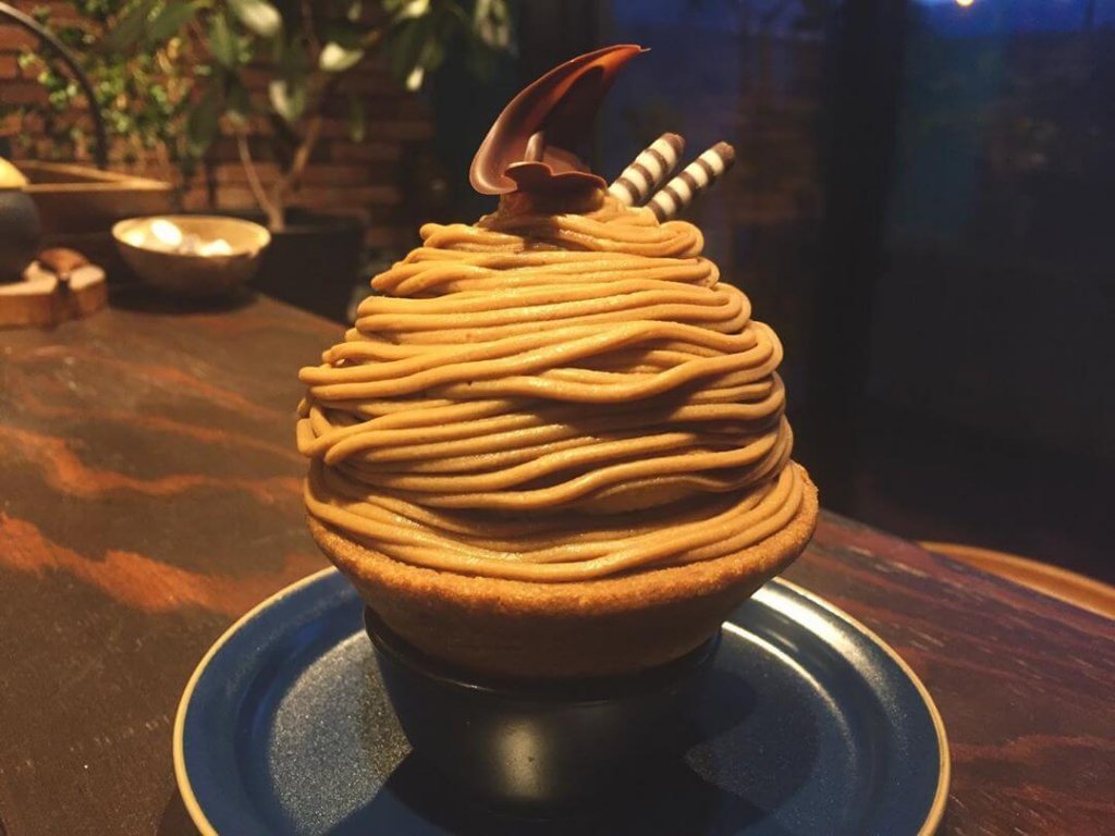 Cafe Routeから『モンブランタルトパフェ(コーヒー)』が発売!