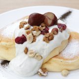 幸せのパンケーキから『国産和栗のモンブランホイップパンケーキ』が11月1日(日)より発売！