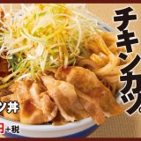 かつやの合盛りシリーズに煮込みメニュー『豚すき煮肉うどんチキンカツ』が10月2日(金)より発売！