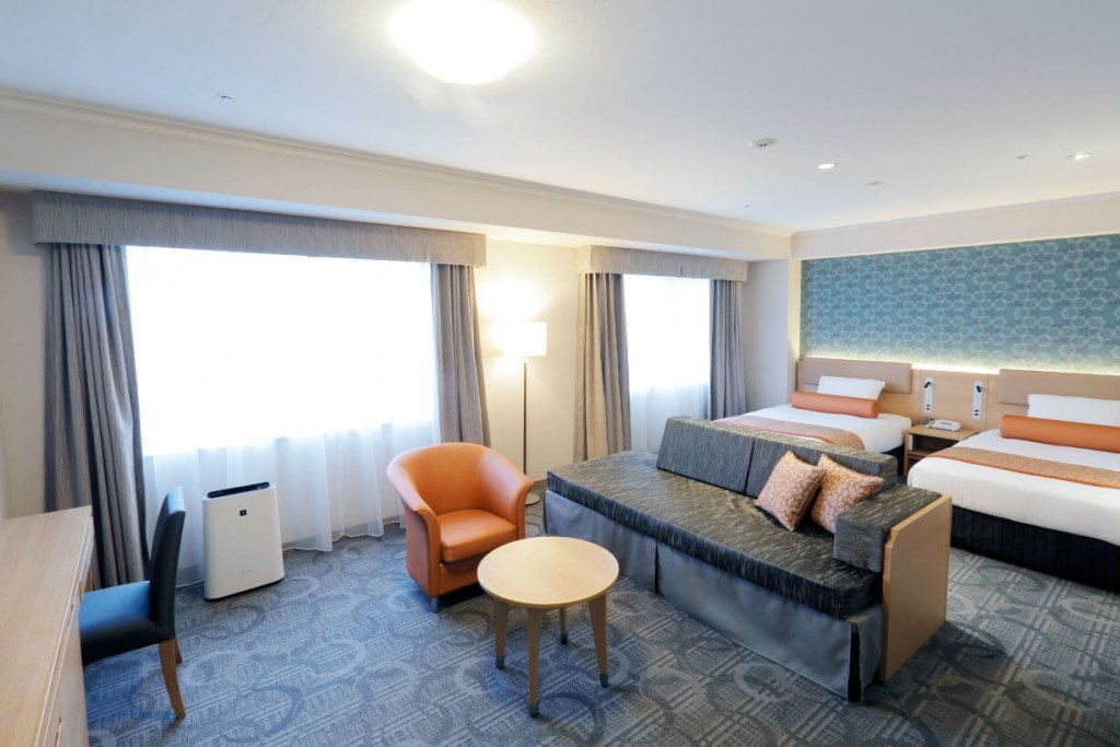 札幌エクセルホテル東急のデラックスツインルーム