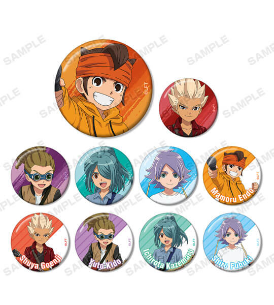 『イナズマイレブン POP UP SHOP in TOWER RECORDS vol.2』-トレーディング缶バッジ vol.2（全10種）