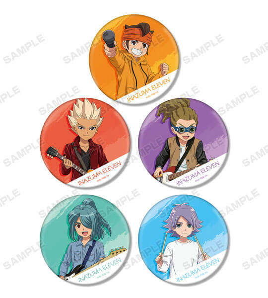 『イナズマイレブン POP UP SHOP in TOWER RECORDS vol.2』-BIG缶バッジ vol.2（全5種）
