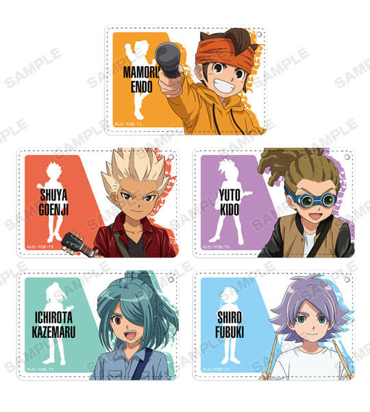 『イナズマイレブン POP UP SHOP in TOWER RECORDS vol.2』-1ポケットパスケース vol.2（全5種）