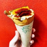 クレープChopper 南9条店から『カボチャのブリュレ』が発売！