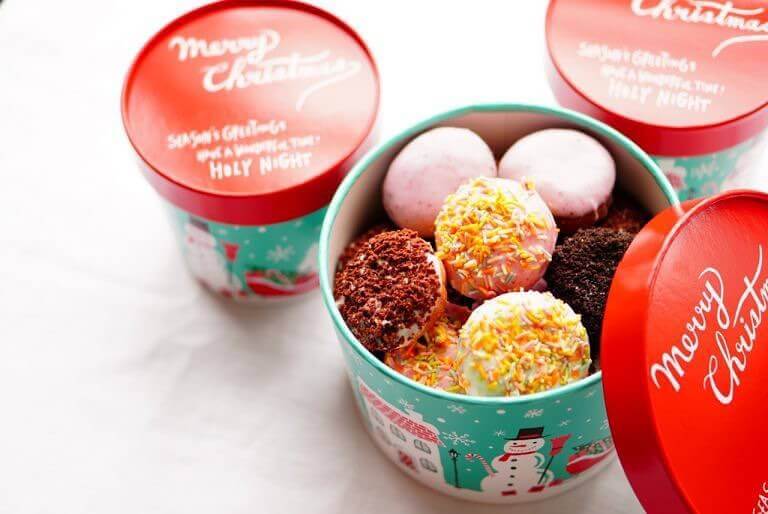 ふわもち邸にて『クリスマスドーナツセット』が今年も販売！