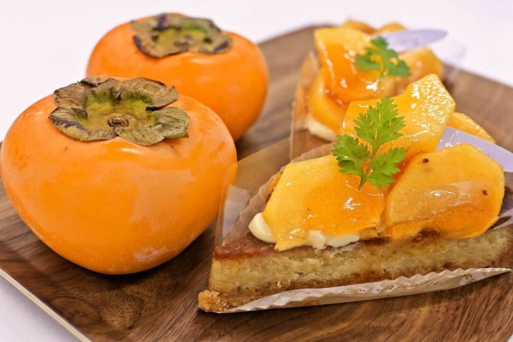 パティスリー・ラネージュの『新潟産おけさ柿のタルト』