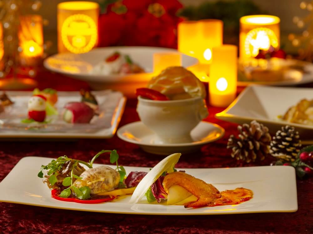 緑花(ルファ)のクリスマスディナー『聖夜の美食晩餐(びしょくばんさん)』