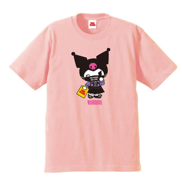 クロミ×タワーレコード コラボグッズ『T-shirts ベビーピンク』