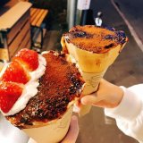 南9西9にあるクレープChopper 南9条店から12月限定『焼きちょこブリュレ』が発売！