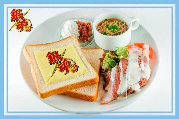 「銀魂」 × TOWER RECORDS CAFE『松下村塾のサンドイッチプレート』