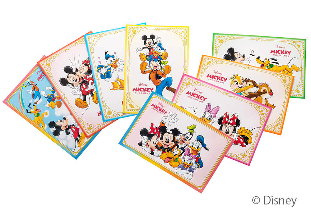 Disney SWEETS COLLECTION by 東京ばな奈-ミッキー&フレンズのポストカード