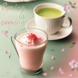 カフェ・ド・クリエから桜クランチラテや桜のロールケーキが2月17日(水)より発売！
