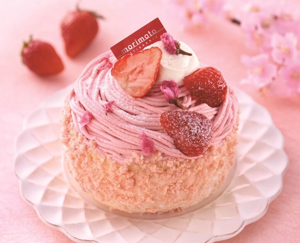 もりもとのひなまつり商品『Sakura＆Strawberry(サクラ アンド ストロベリー)』