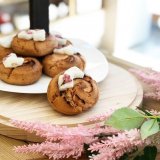 南19西16にあるジェラート＆ベイクホワイトから『桜スコーン』が発売！