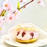 南19西16にあるジェラート＆ベイクホワイトからどらパンに「桜」が登場！