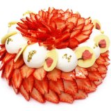 カフェコムサから3月22日(月)限定でお花見気分を味わえる『いちごと桜のショートケーキ』を発売！