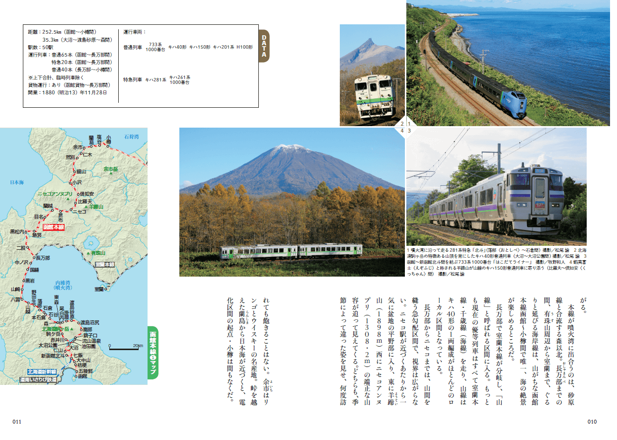 『旅鉄BOOKS043 北海道の鉄道旅大図鑑 改訂版』-第1章 北海道全路線乗りつくす