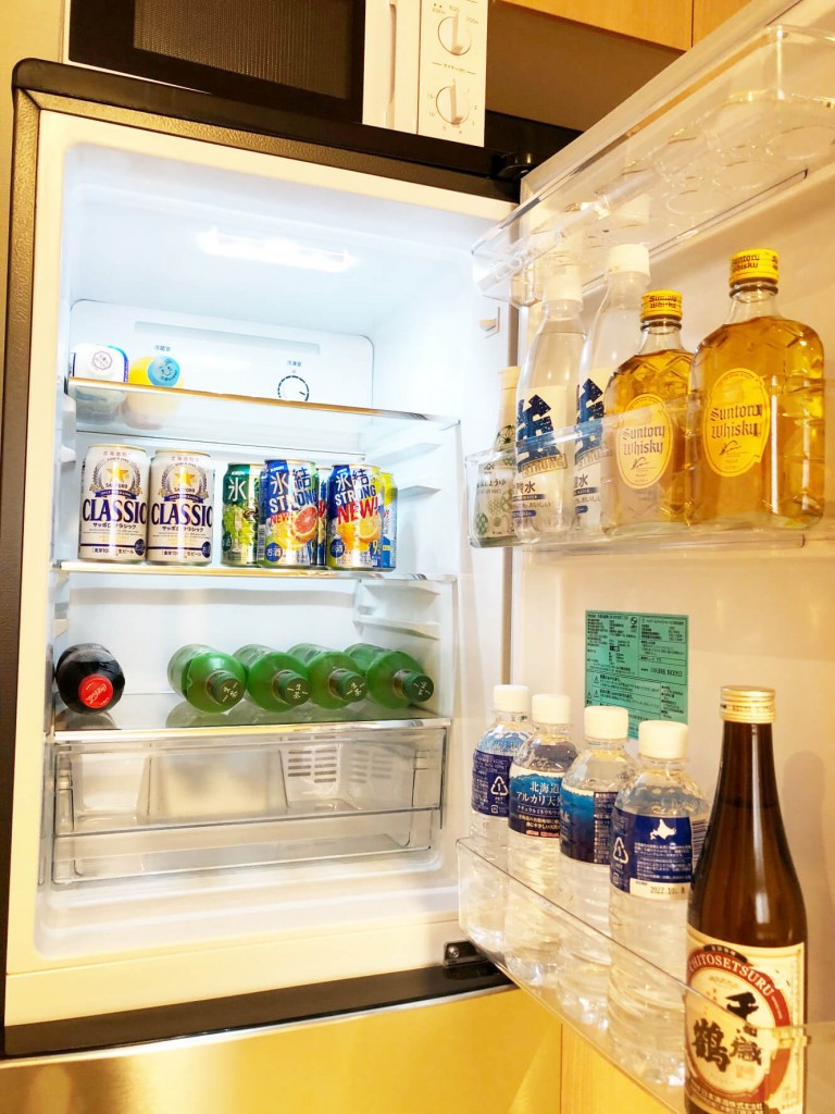 SAKURA定山渓 膳の『冷蔵庫内飲み放題＆ビールサーバー付きプラン』