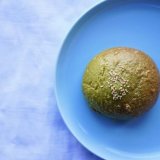 ふわもち邸各店で5月限定ベーグル『西尾の抹茶＆豆乳クリームチーズ ベーグル』が発売！