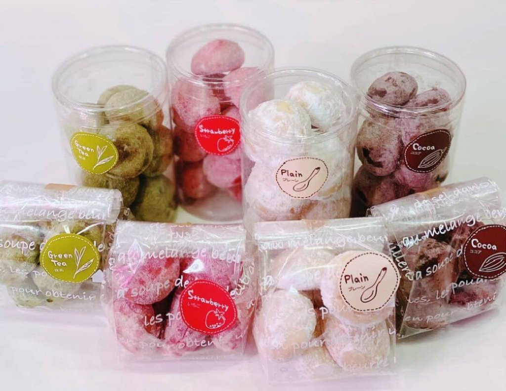 厚別区にあるクレープショップ NOLAから『スノーボールクッキー』が発売!