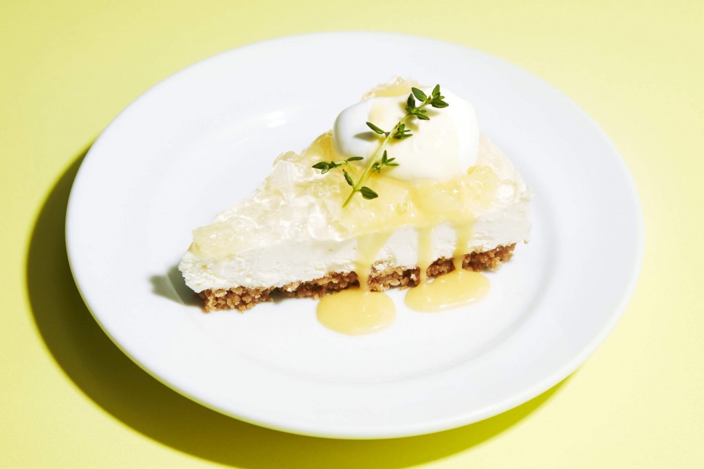 J.S. PANCAKE CAFEの『レモンフェア』-レモンレアチーズケーキ