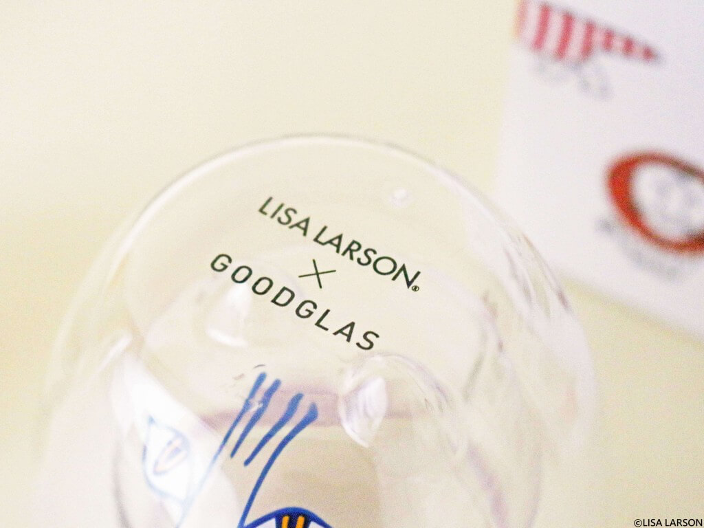 「リサ・ラーソン」二層グラス